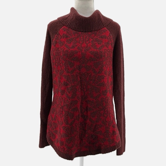 Toad & Co. Lucianna Turtleneck Boiled Wool Boucle Sweater - Size Large - Picture 1 of 6